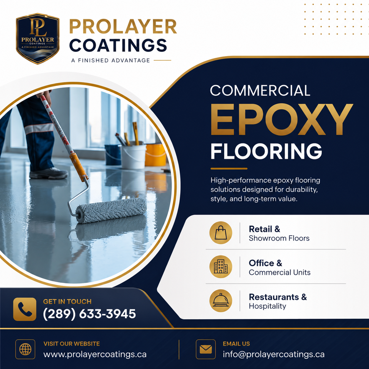 Commercial Epoxy Flooring Contractors in GTA